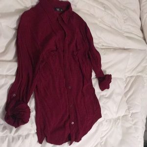 a.n.a button down blouse
